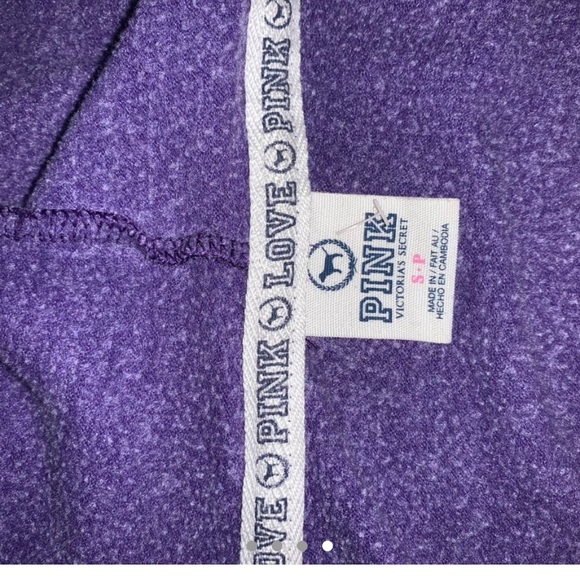 Purple Zip-up hoodie from PINK Victoria’s Secret - Picture 3 of 3
